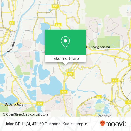 Jalan BP 11/4, 47120 Puchong map