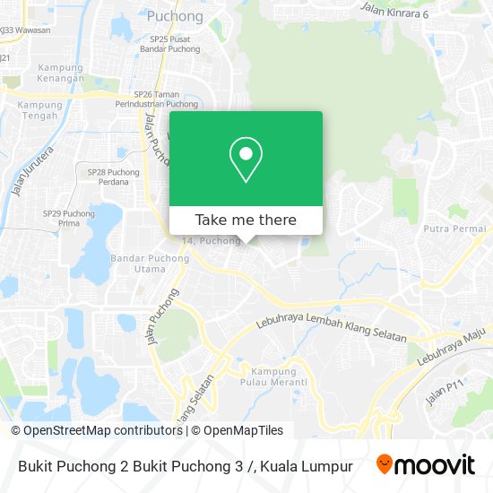 Peta Bukit Puchong 2 Bukit Puchong 3 /