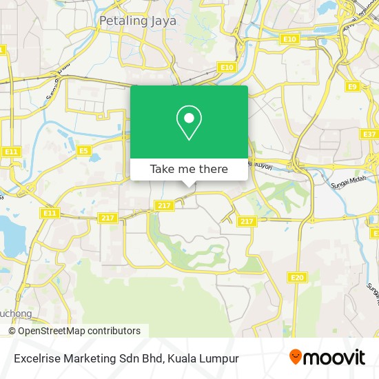 Peta Excelrise Marketing Sdn Bhd
