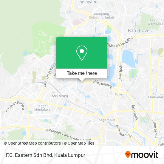 F.C. Eastern Sdn Bhd map