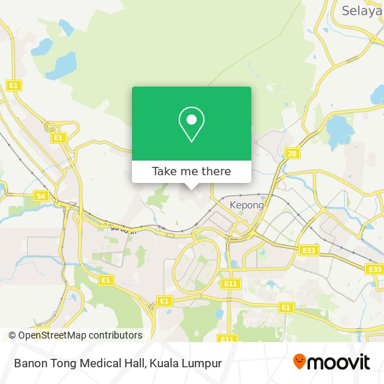 Banon Tong Medical Hall map