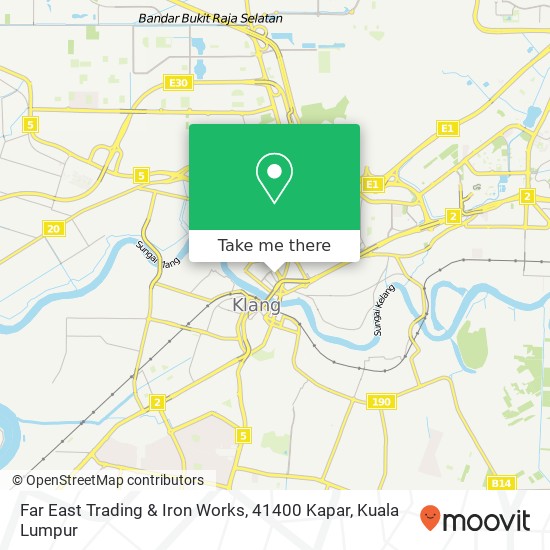 Peta Far East Trading & Iron Works, 41400 Kapar