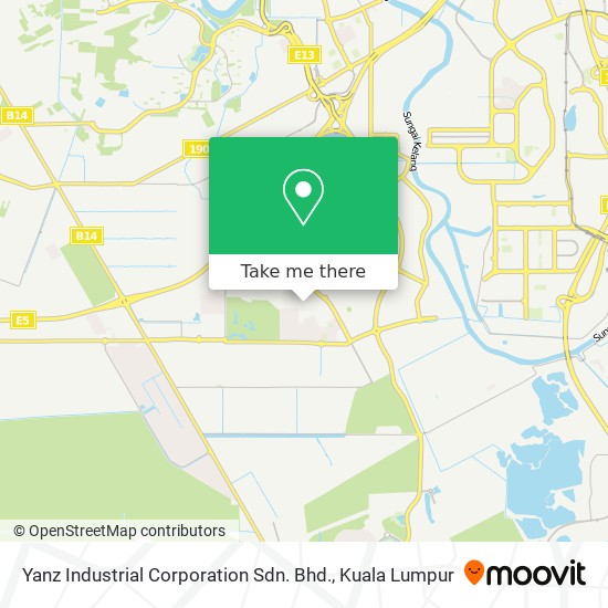 Yanz Industrial Corporation Sdn. Bhd. map