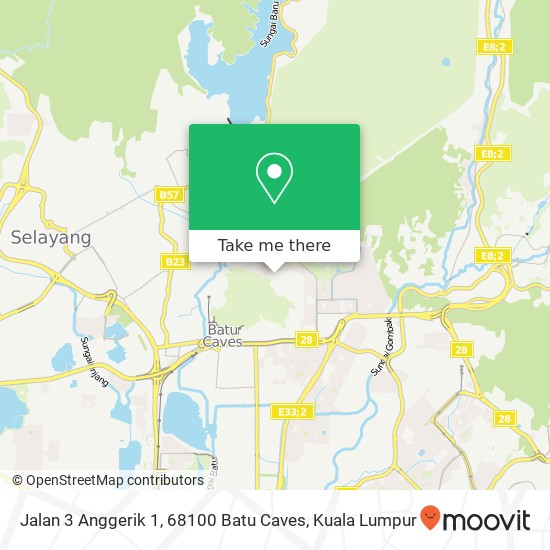 Jalan 3 Anggerik 1, 68100 Batu Caves map