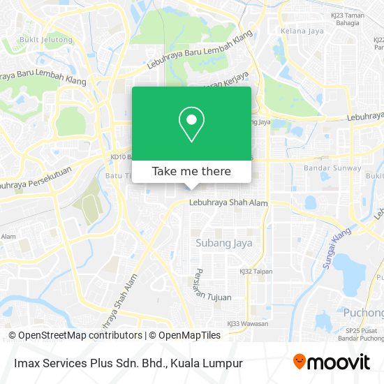 Imax Services Plus Sdn. Bhd. map