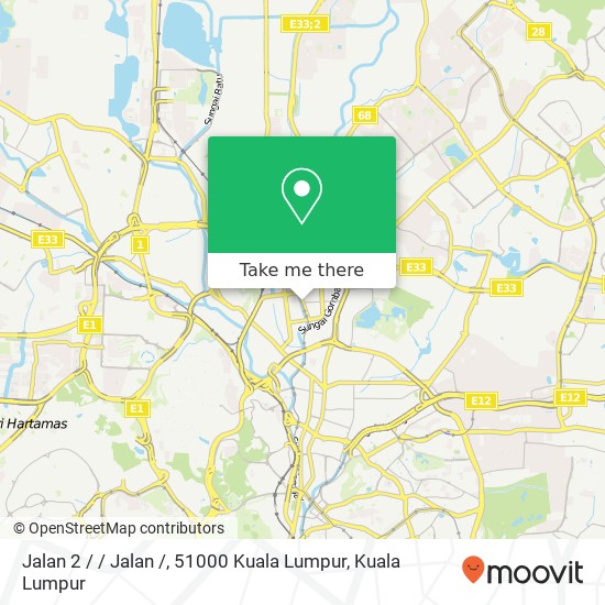 Peta Jalan 2 / / Jalan /, 51000 Kuala Lumpur