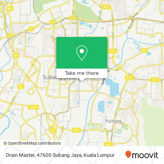 Drain Master, 47600 Subang Jaya map