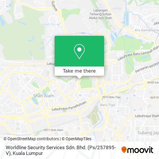 Worldline Security Services Sdn. Bhd. (Ps / 257895-V) map