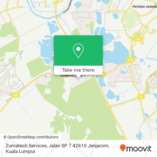 Zumatech Services, Jalan SP 7 42610 Jenjarom map