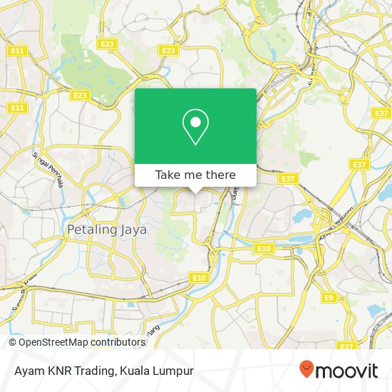 Ayam KNR Trading map