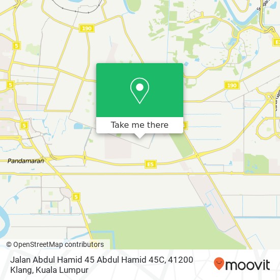 Jalan Abdul Hamid 45 Abdul Hamid 45C, 41200 Klang map