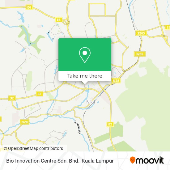Bio Innovation Centre Sdn. Bhd. map