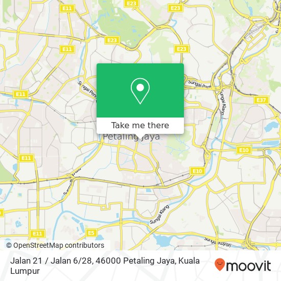 Jalan 21 / Jalan 6 / 28, 46000 Petaling Jaya map