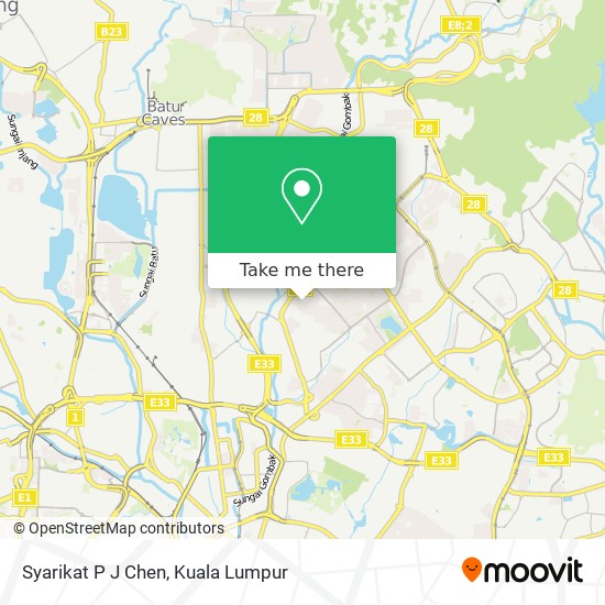 Syarikat P J Chen map