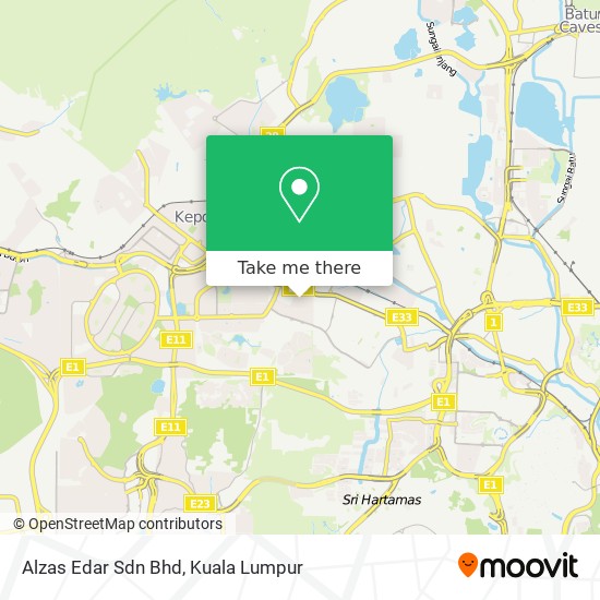 Alzas Edar Sdn Bhd map