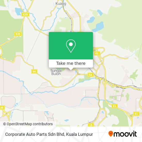 Corporate Auto Parts Sdn Bhd map