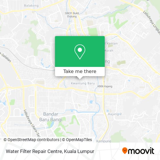 Water Filter Repair Centre map