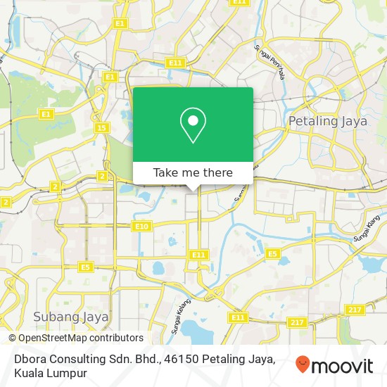 Dbora Consulting Sdn. Bhd., 46150 Petaling Jaya map