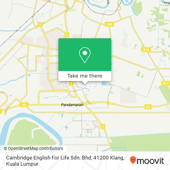 Cambridge English For Life Sdn. Bhd, 41200 Klang map