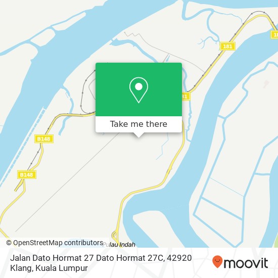 Jalan Dato Hormat 27 Dato Hormat 27C, 42920 Klang map