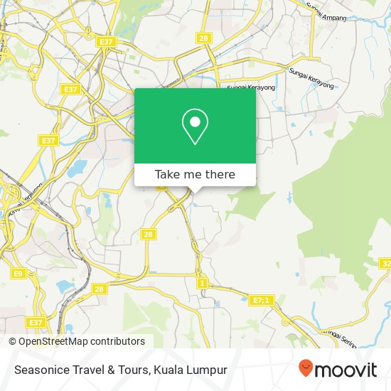 Seasonice Travel & Tours map