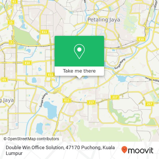 Double Win Office Solution, 47170 Puchong map