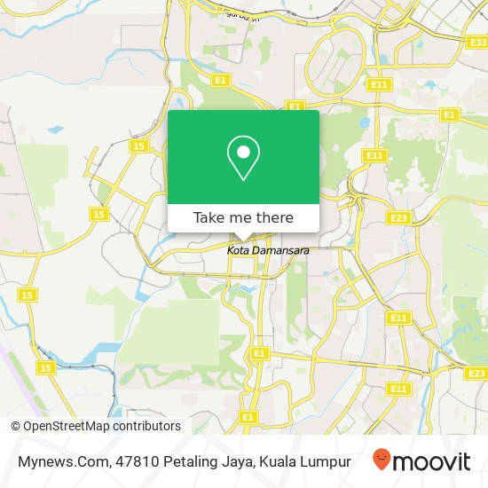 Mynews.Com, 47810 Petaling Jaya map