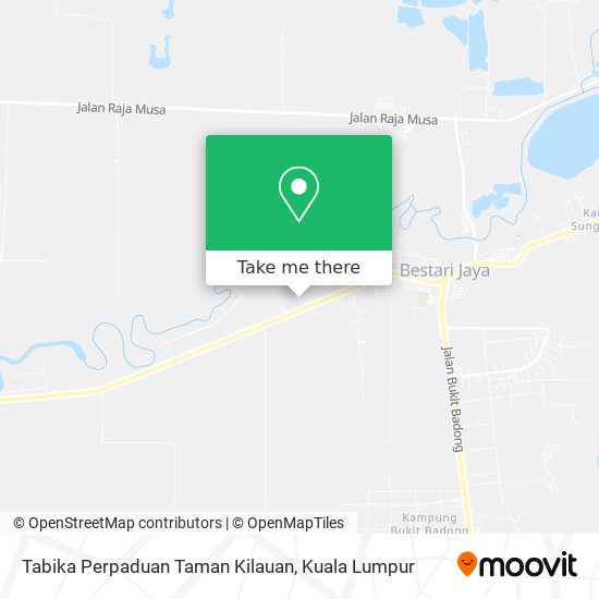 Peta Tabika Perpaduan Taman Kilauan