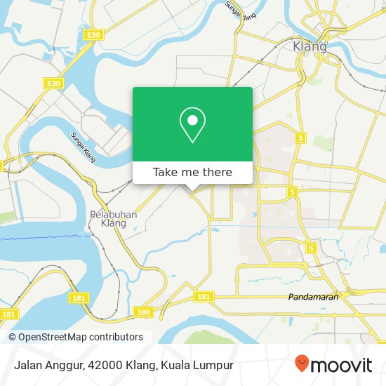 Jalan Anggur, 42000 Klang map