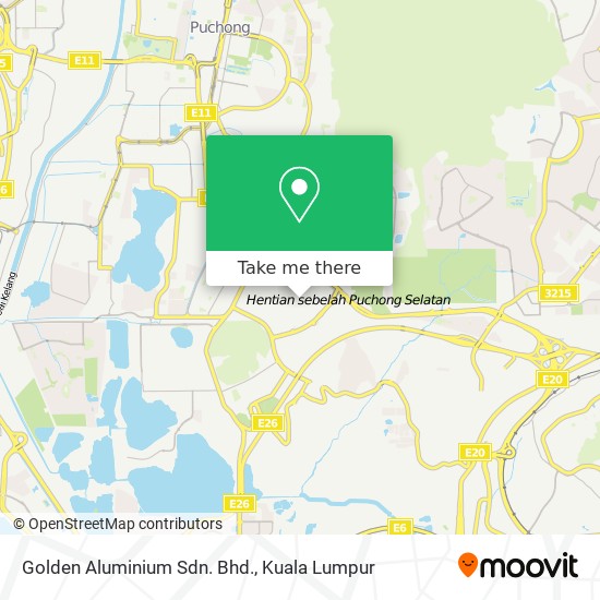 Golden Aluminium Sdn. Bhd. map