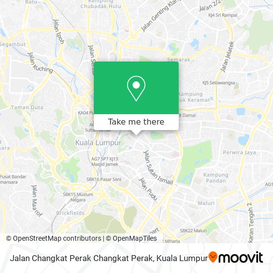 Jalan Changkat Perak Changkat Perak map