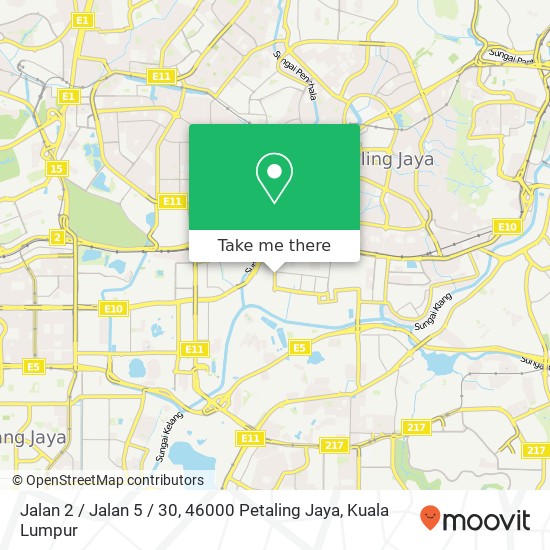 Jalan 2 / Jalan 5 / 30, 46000 Petaling Jaya map