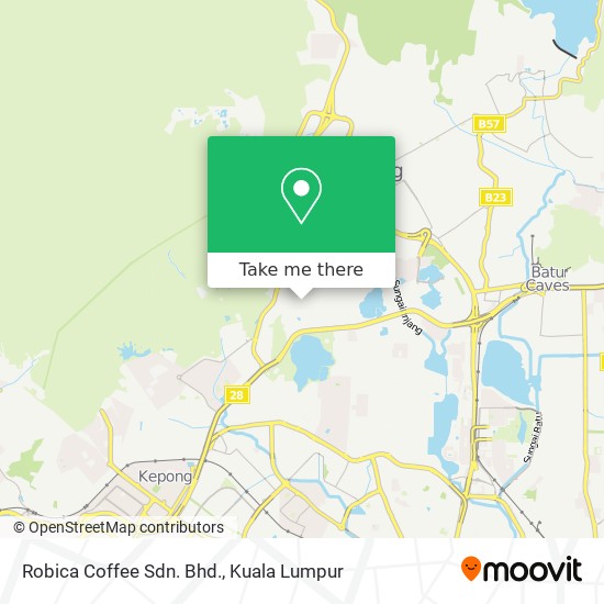 Robica Coffee Sdn. Bhd. map