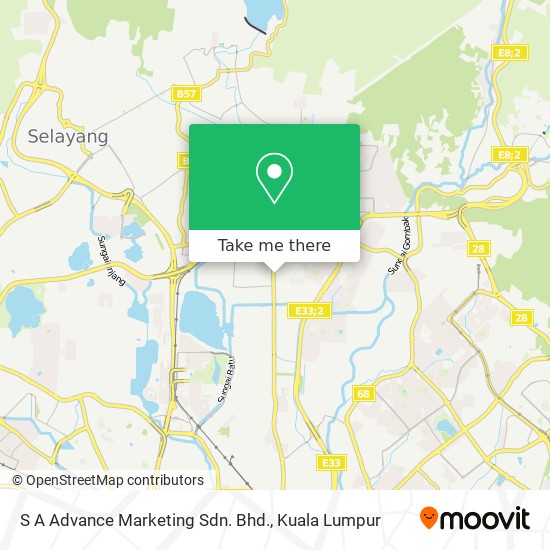 S A Advance Marketing Sdn. Bhd. map