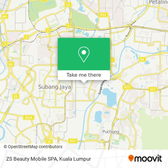 ZS Beauty Mobile SPA map