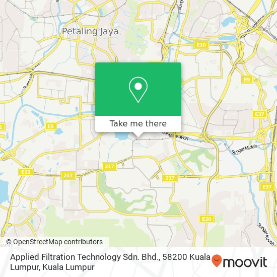 Peta Applied Filtration Technology Sdn. Bhd., 58200 Kuala Lumpur