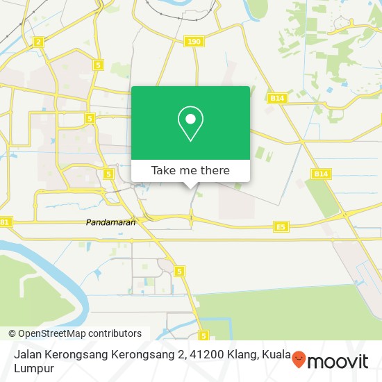 Jalan Kerongsang Kerongsang 2, 41200 Klang map