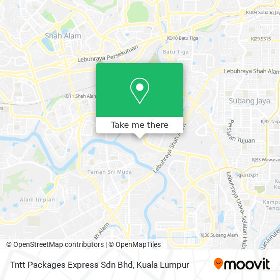 How To Get To Tntt Packages Express Sdn Bhd In Shah Alam By Bus Or Mrt Lrt