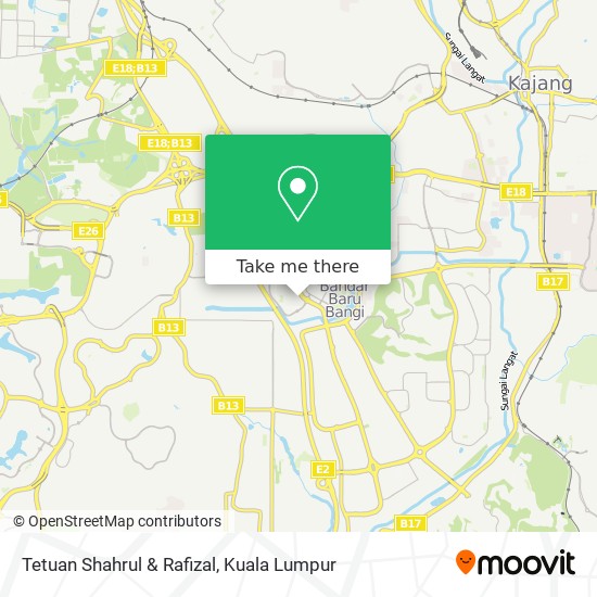 Tetuan Shahrul & Rafizal map