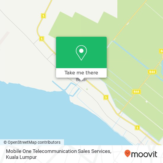 Mobile One Telecommunication Sales Services map