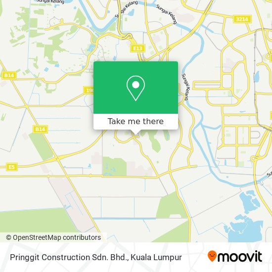 Pringgit Construction Sdn. Bhd. map