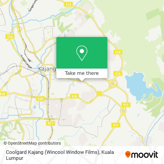 Coolgard Kajang (Wincool Window Films) map