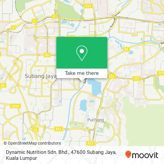 Dynamic Nutrition Sdn. Bhd., 47600 Subang Jaya map