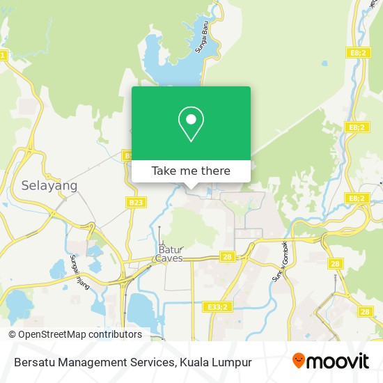Bersatu Management Services map