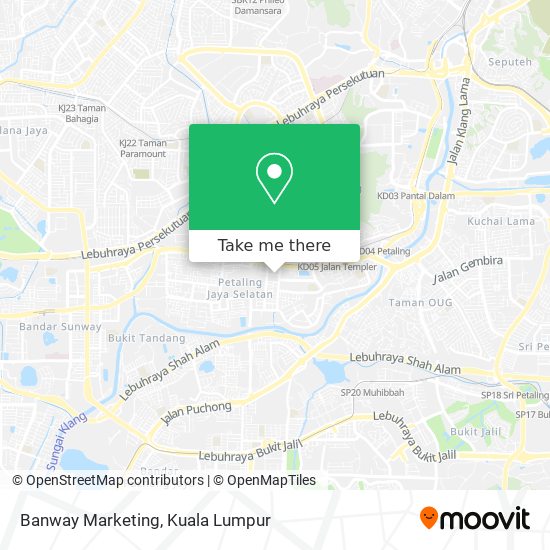 Banway Marketing map