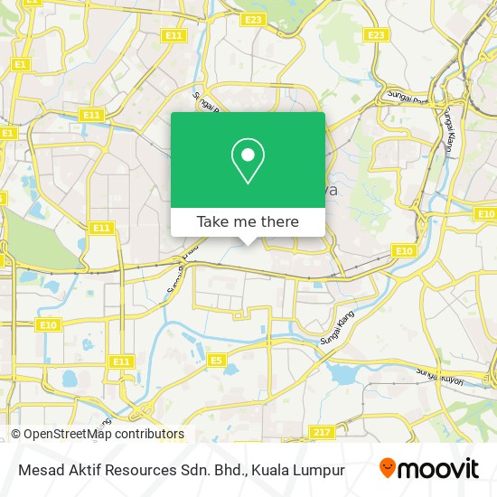 Peta Mesad Aktif Resources Sdn. Bhd.