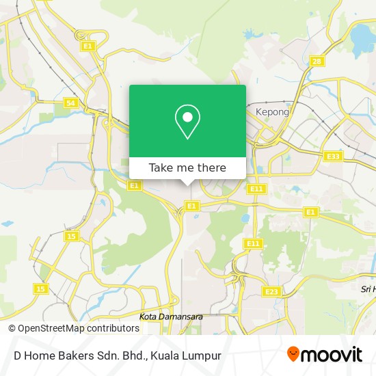 D Home Bakers Sdn. Bhd. map