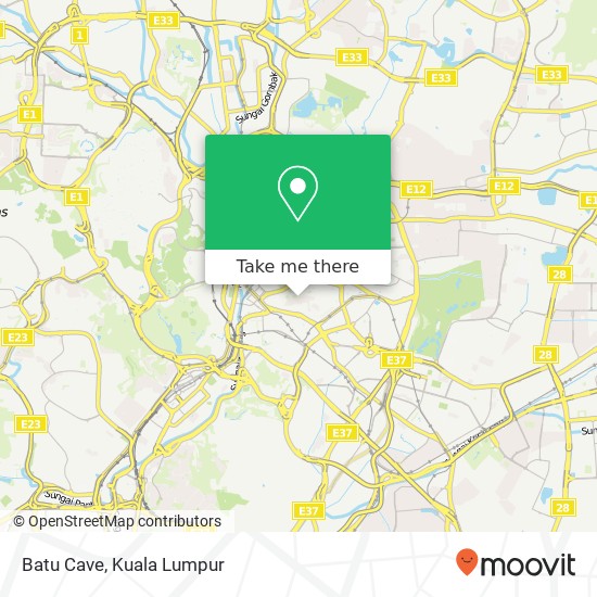 Batu Cave map