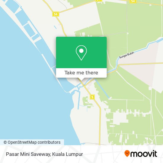 Pasar Mini Saveway map