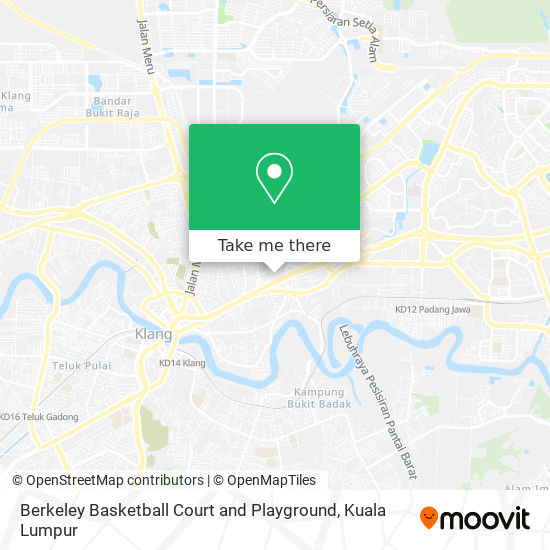 Berkeley Basketball Court and Playground map